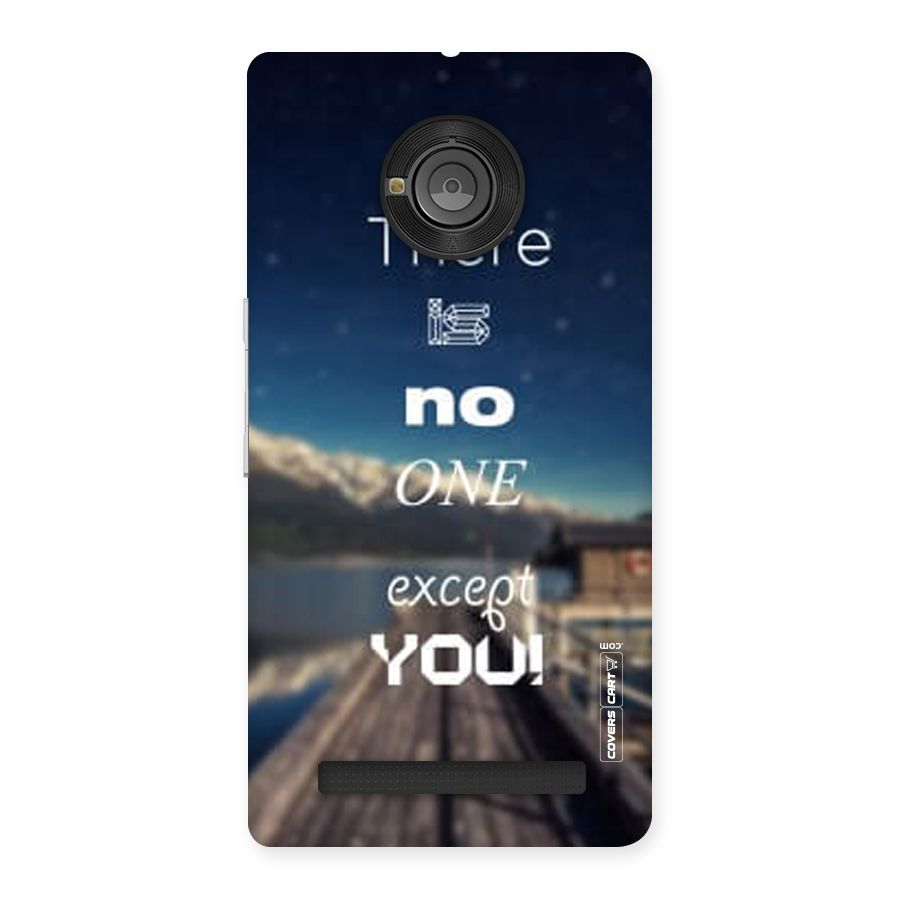 No One But You Back Case for Yu Yunique