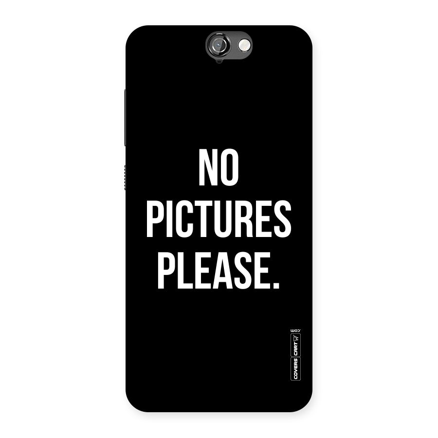 No Pictures Please Back Case for HTC One A9