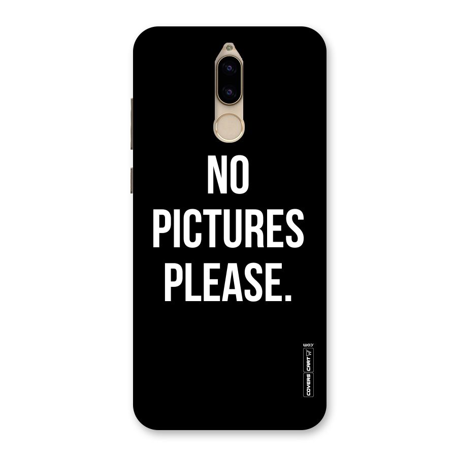 No Pictures Please Back Case for Honor 9i