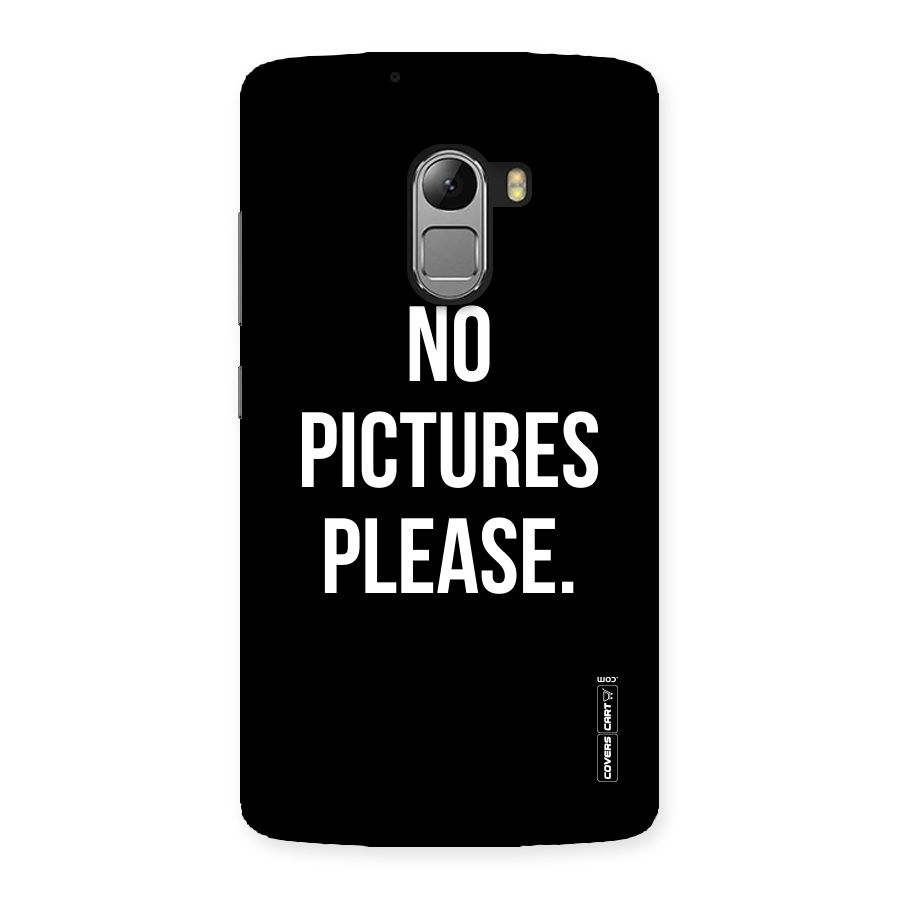 No Pictures Please Back Case for Lenovo K4 Note