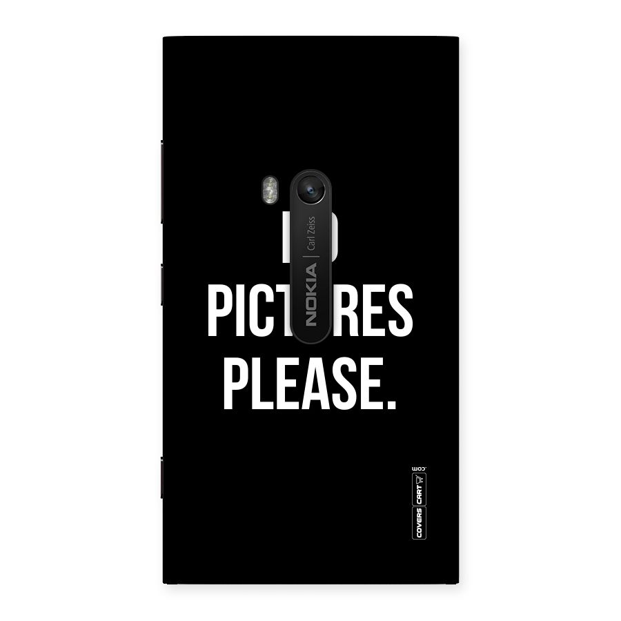No Pictures Please Back Case for Lumia 920