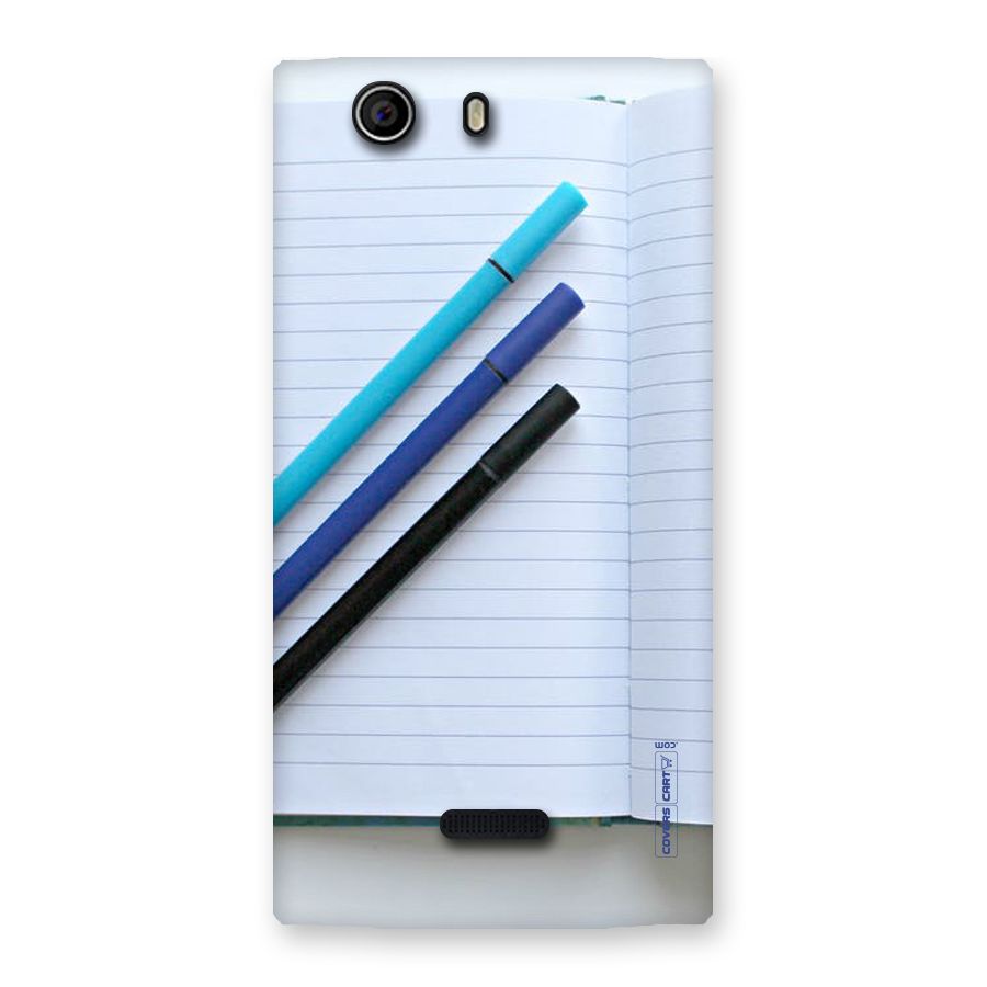 Notebook And Pens Back Case for Canvas Nitro 2 E311