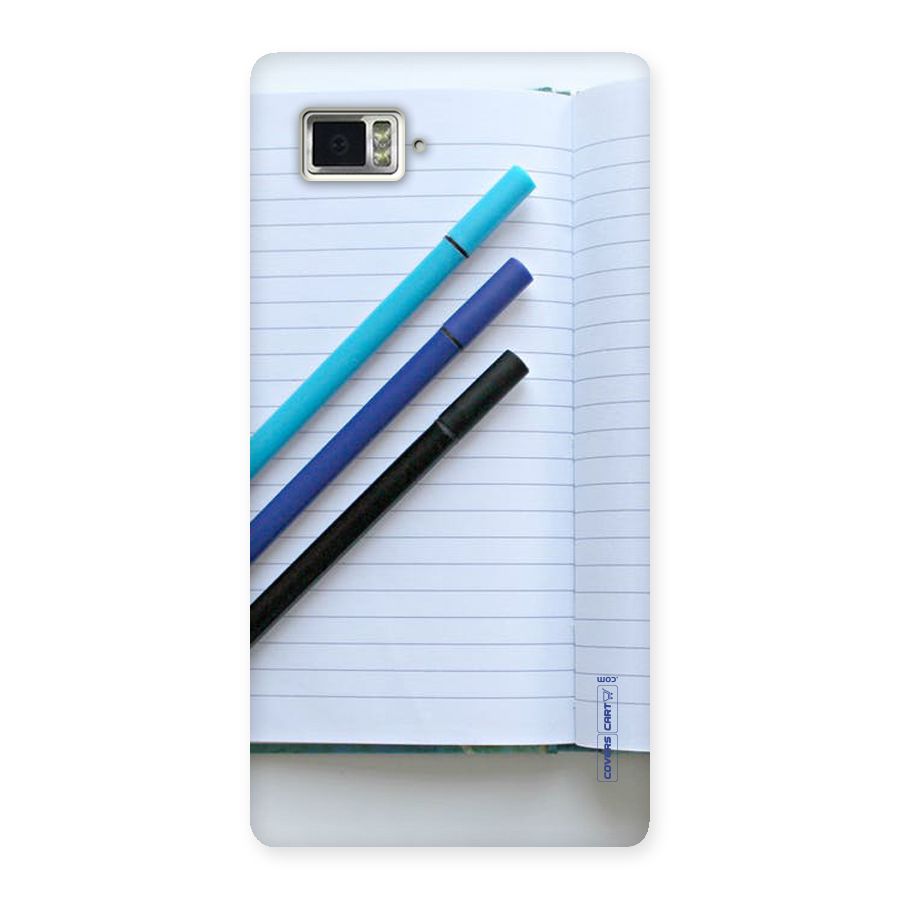 Notebook And Pens Back Case for Vibe Z2 Pro K920