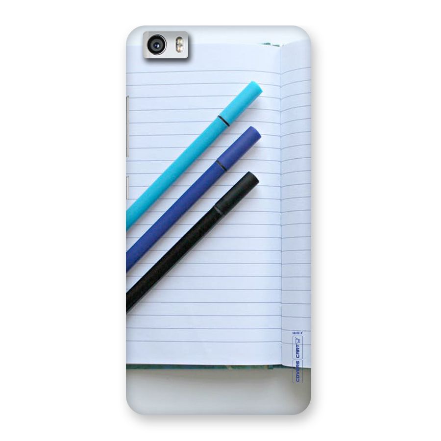 Notebook And Pens Back Case for Xiaomi Redmi Mi5