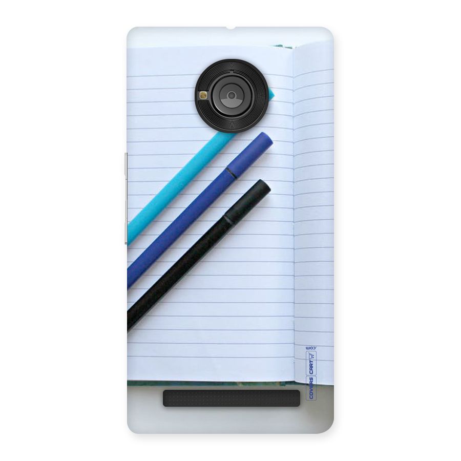 Notebook And Pens Back Case for Yu Yuphoria