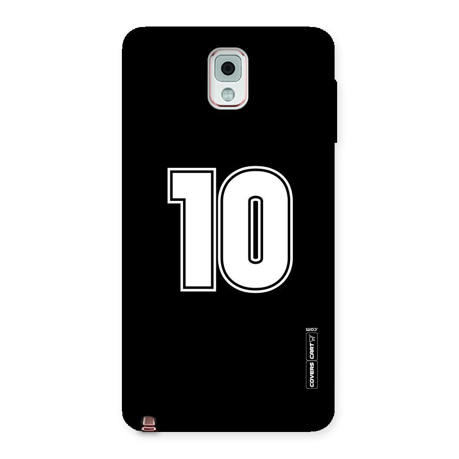 Number 10 Back Case for Galaxy Note 3