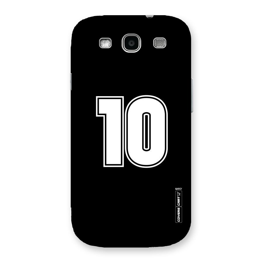 Number 10 Back Case for Galaxy S3