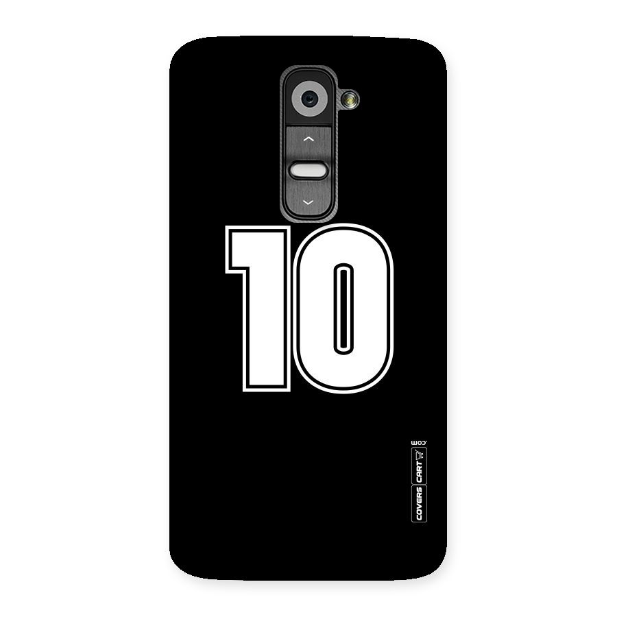 Number 10 Back Case for LG G2