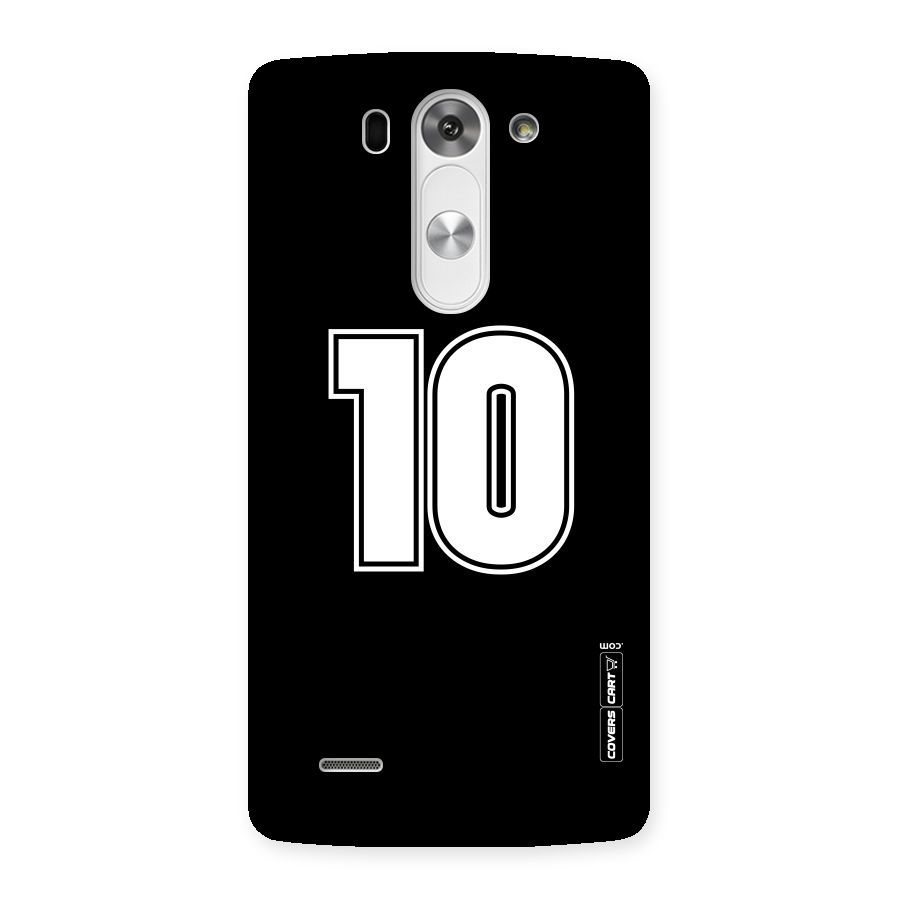 Number 10 Back Case for LG G3 Mini