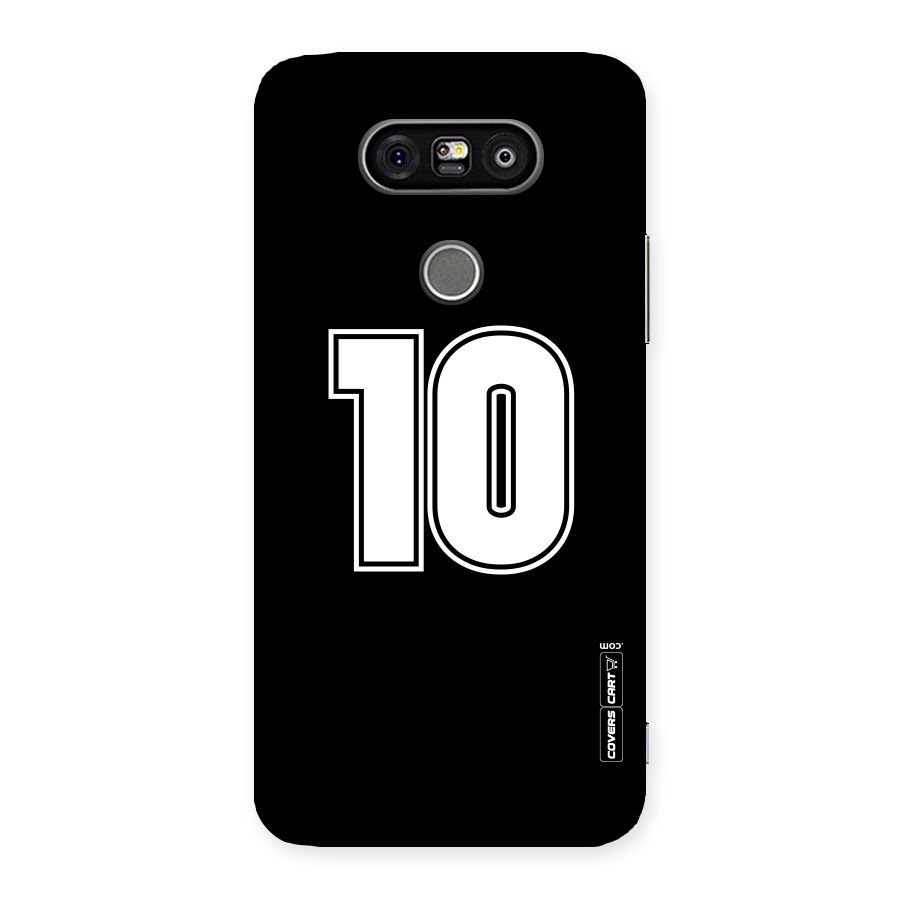 Number 10 Back Case for LG G5