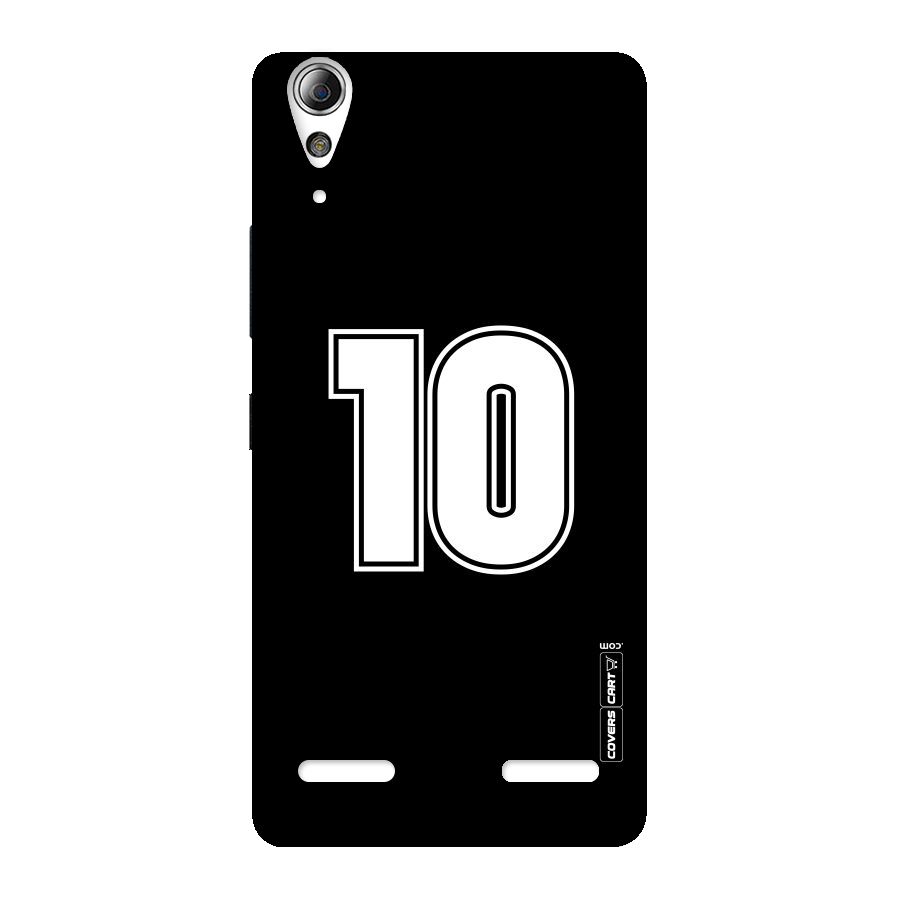 Number 10 Back Case for Lenovo A6000 Plus