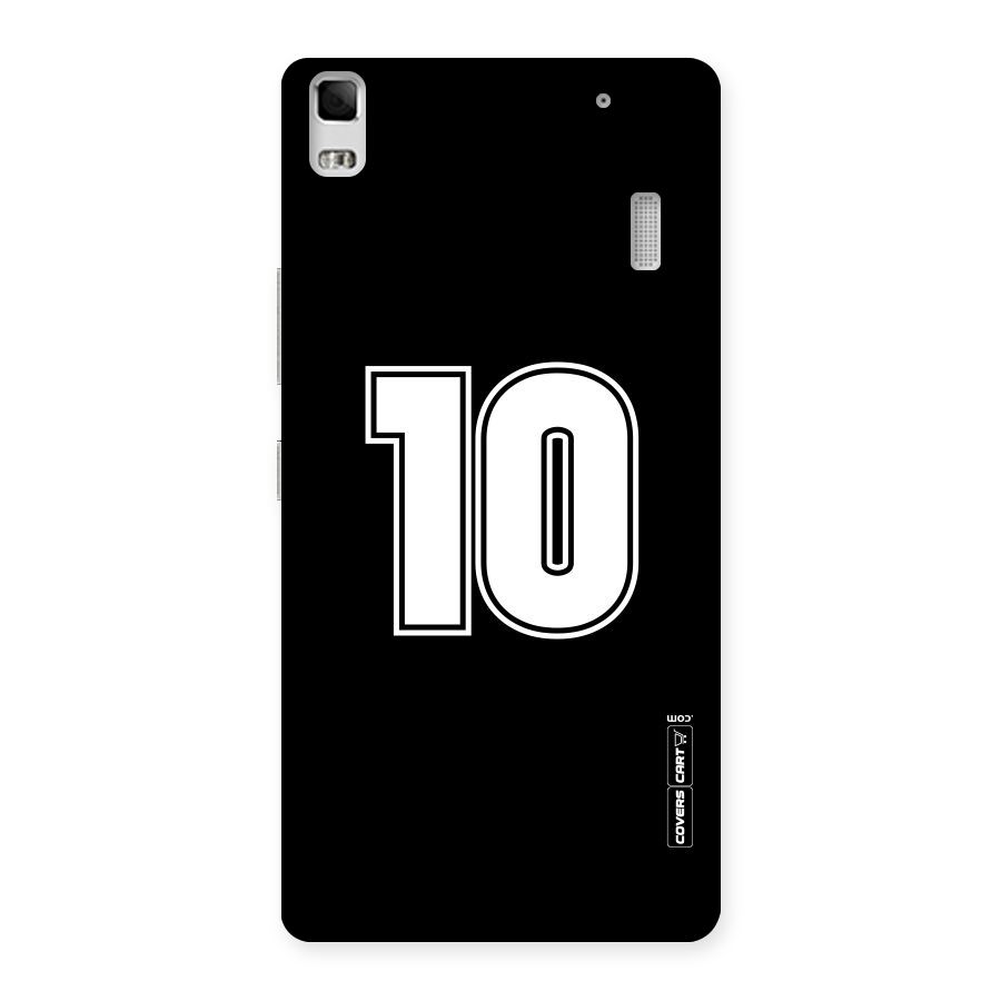 Number 10 Back Case for Lenovo A7000