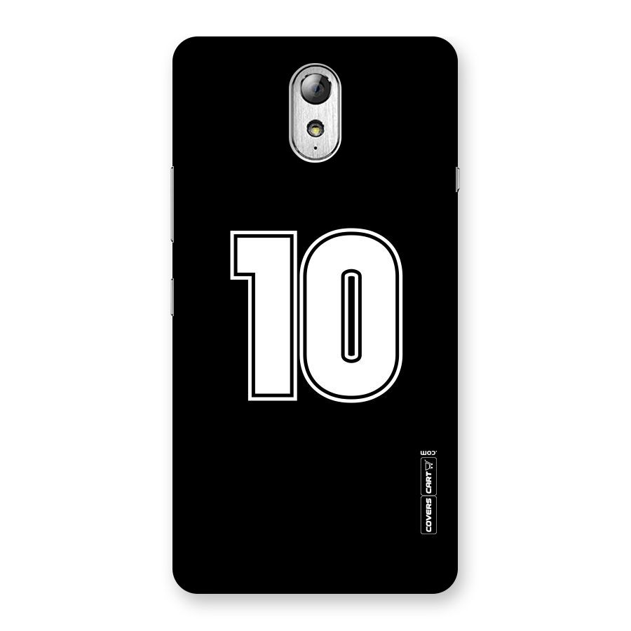 Number 10 Back Case for Lenovo Vibe P1M