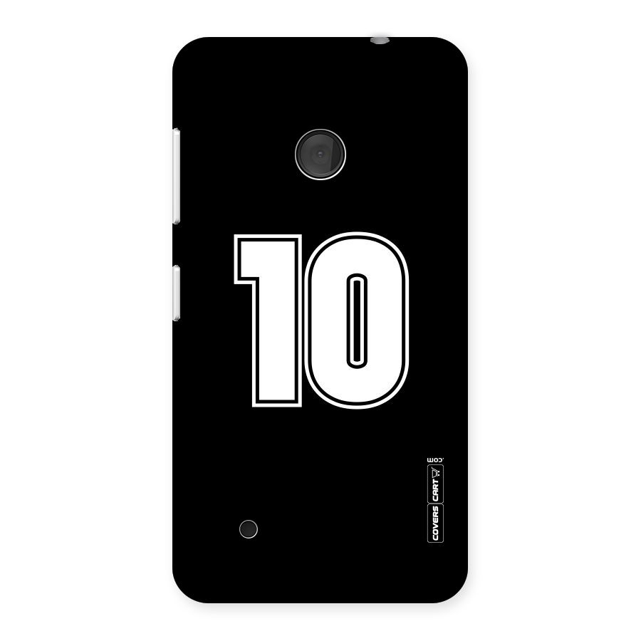 Number 10 Back Case for Lumia 530