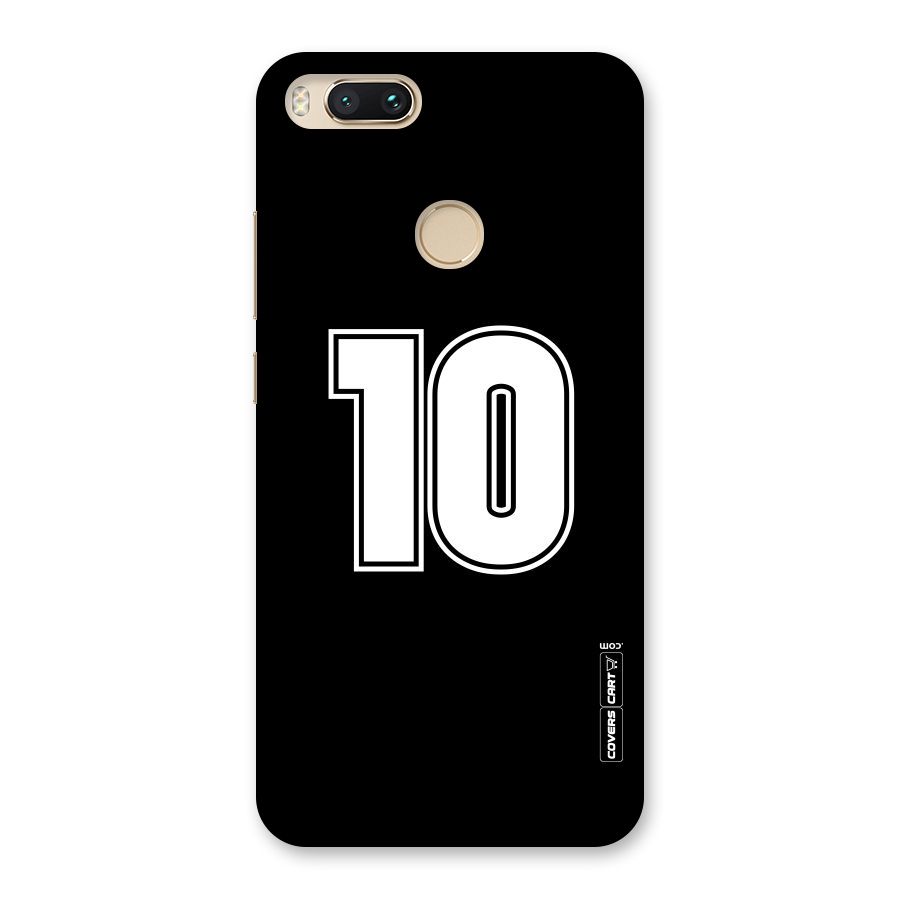 Number 10 Back Case for Mi A1