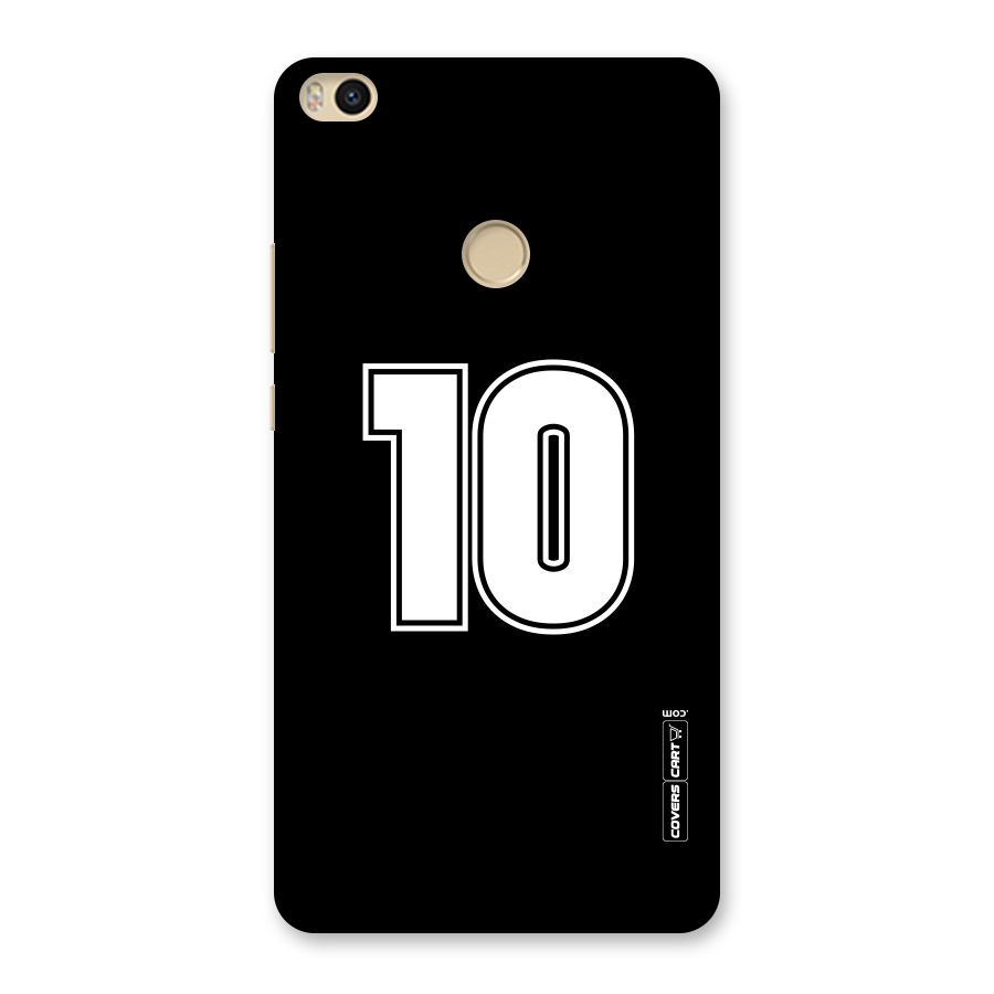 Number 10 Back Case for Mi Max 2