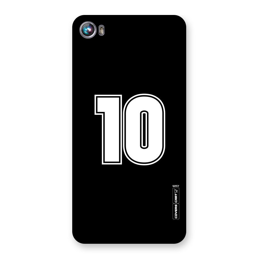 Number 10 Back Case for Micromax Canvas Fire 4 A107