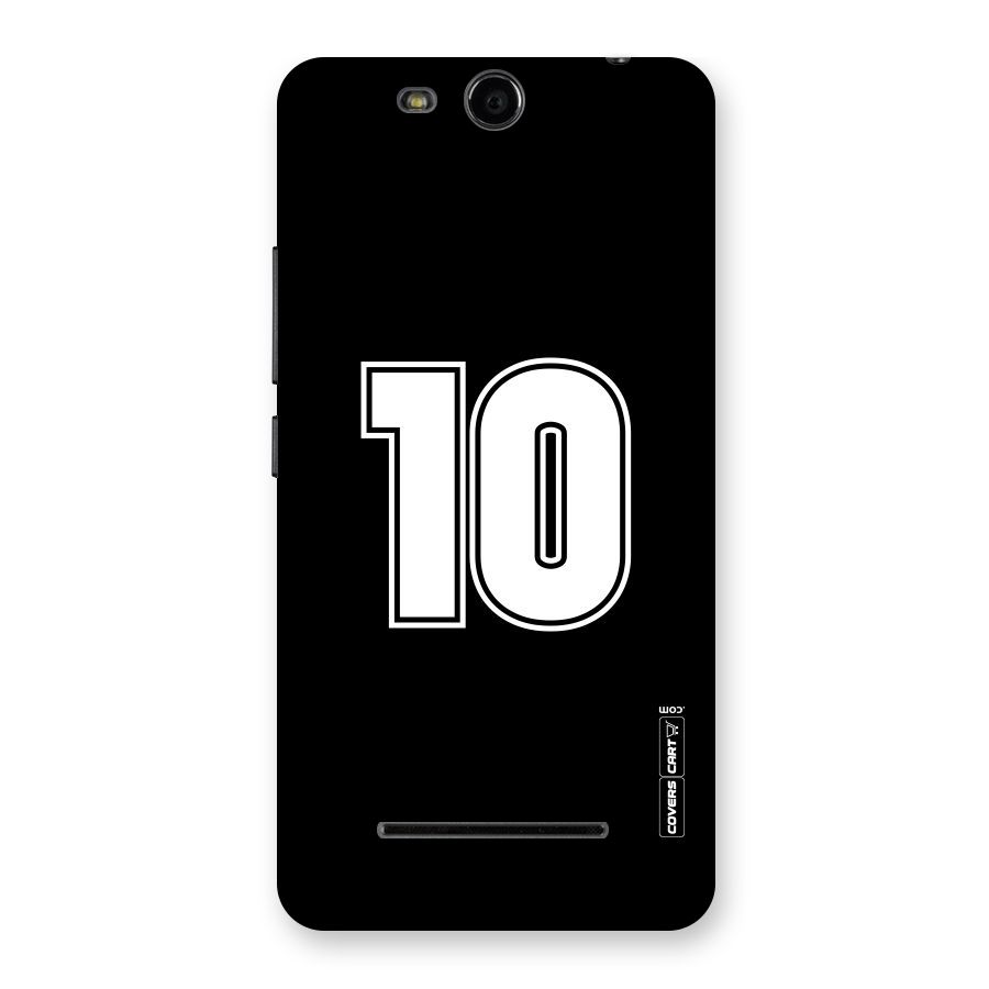 Number 10 Back Case for Micromax Canvas Juice 3 Q392
