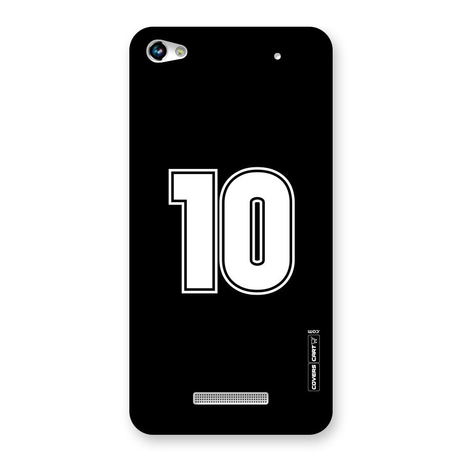 Number 10 Back Case for Micromax Hue 2