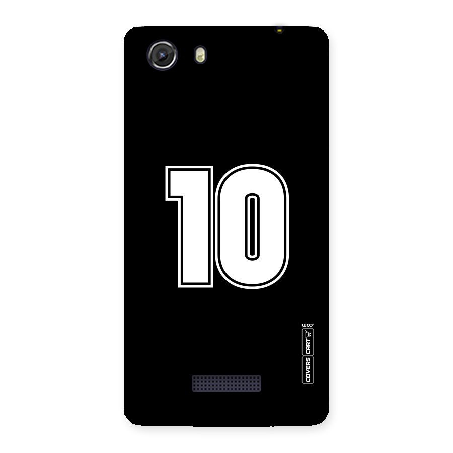 Number 10 Back Case for Micromax Unite 3