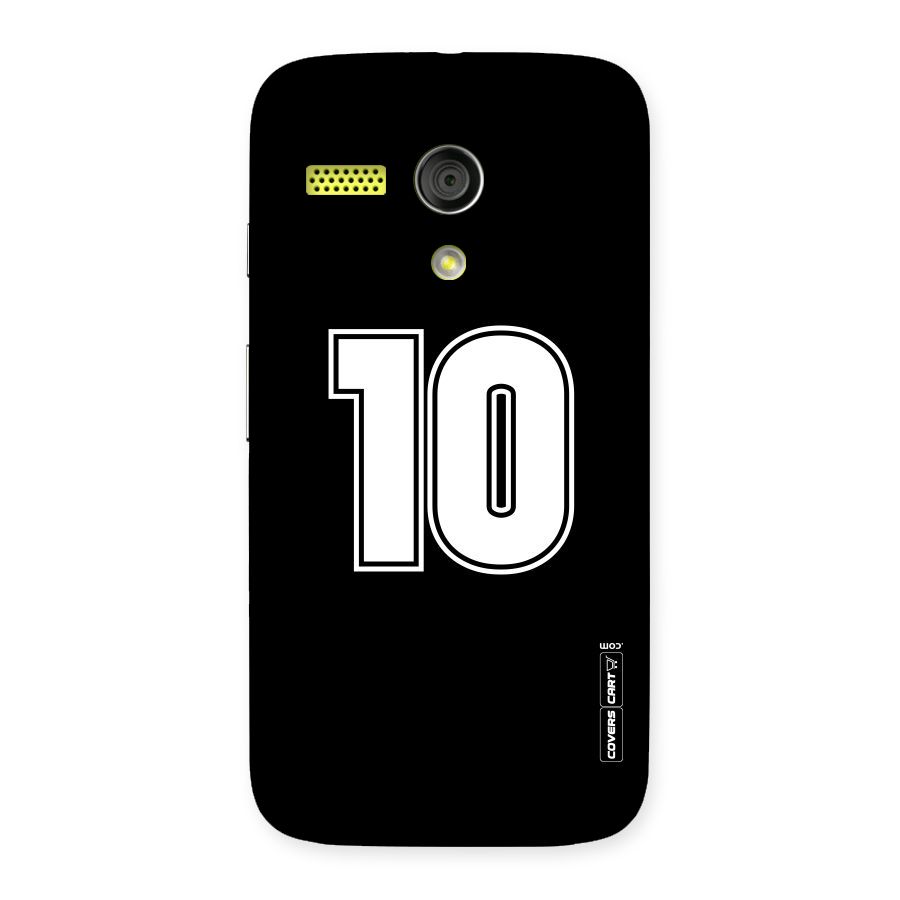 Number 10 Back Case for Moto G