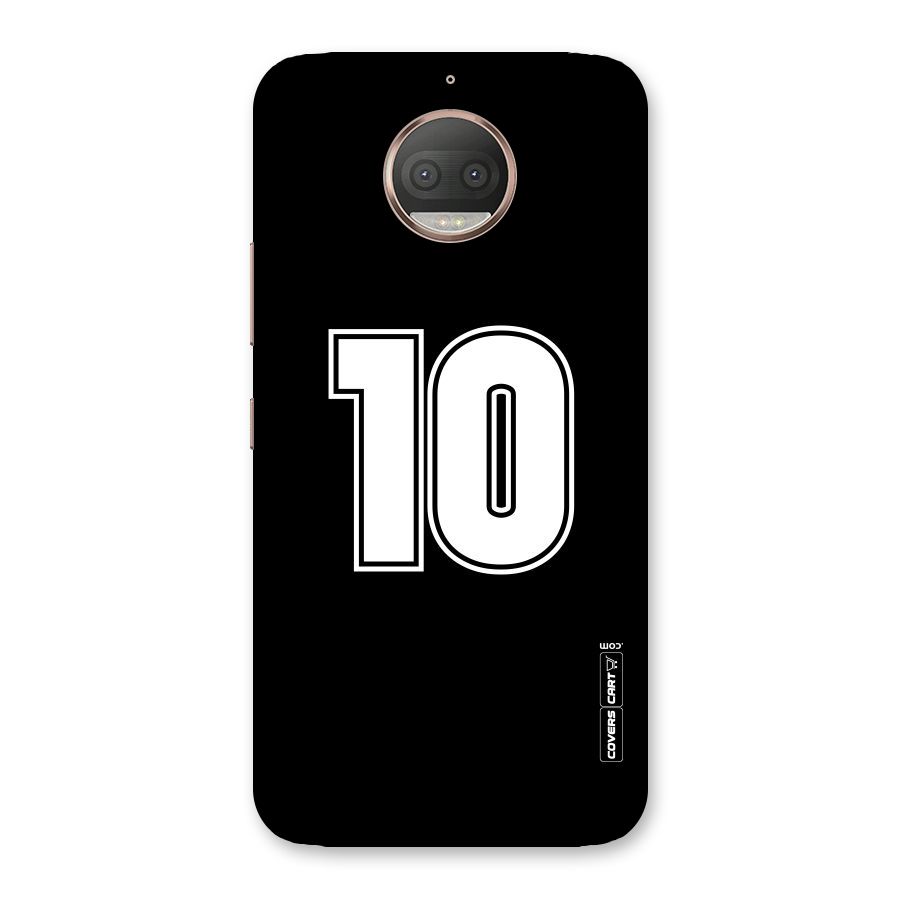 Number 10 Back Case for Moto G5s Plus