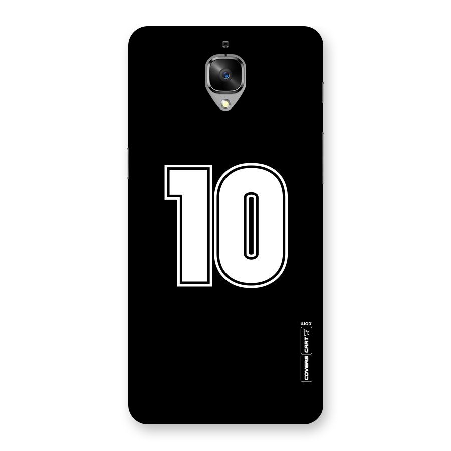 Number 10 Back Case for OnePlus 3T