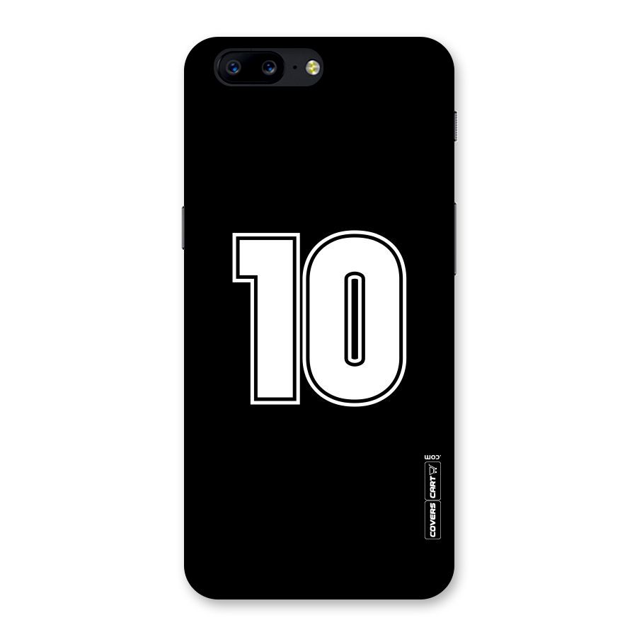 Number 10 Back Case for OnePlus 5