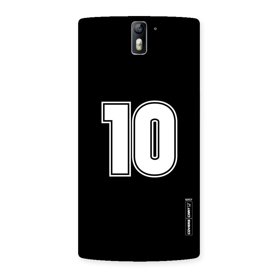 Number 10 Back Case for One Plus One
