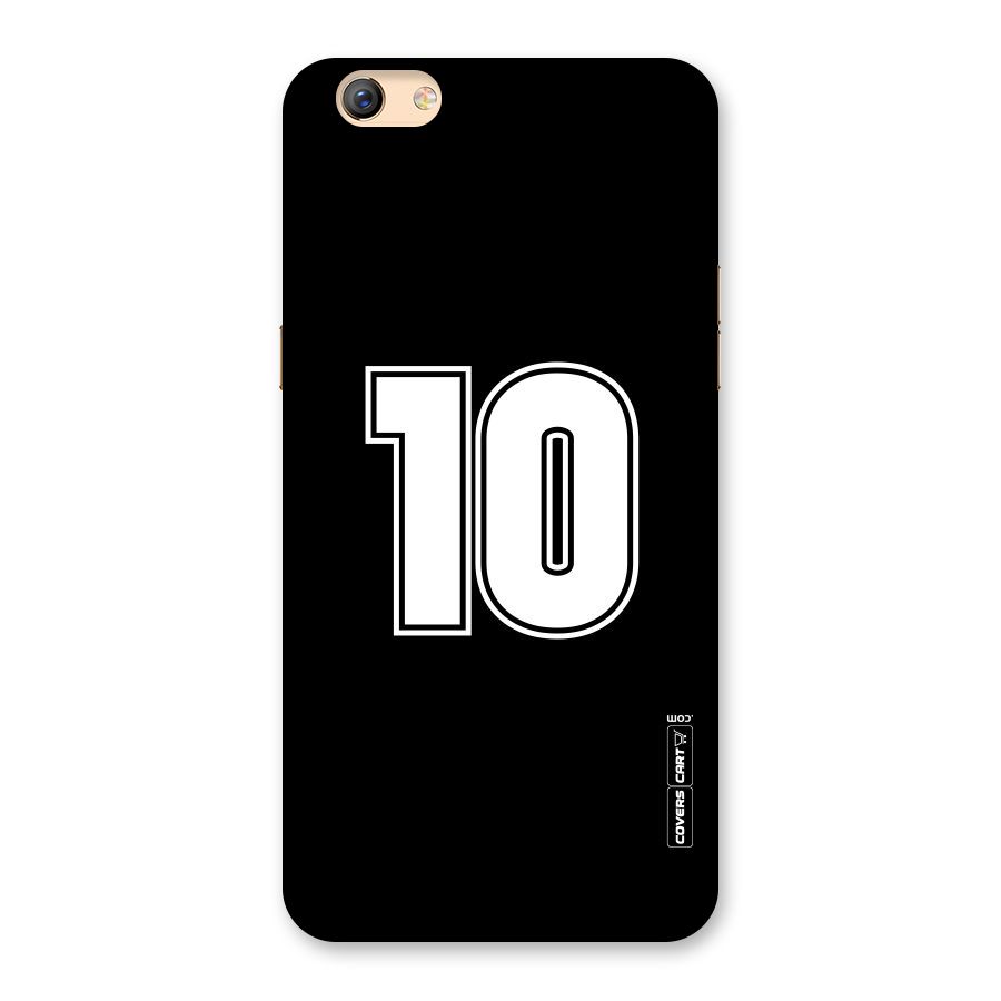 Number 10 Back Case for Oppo F3 Plus