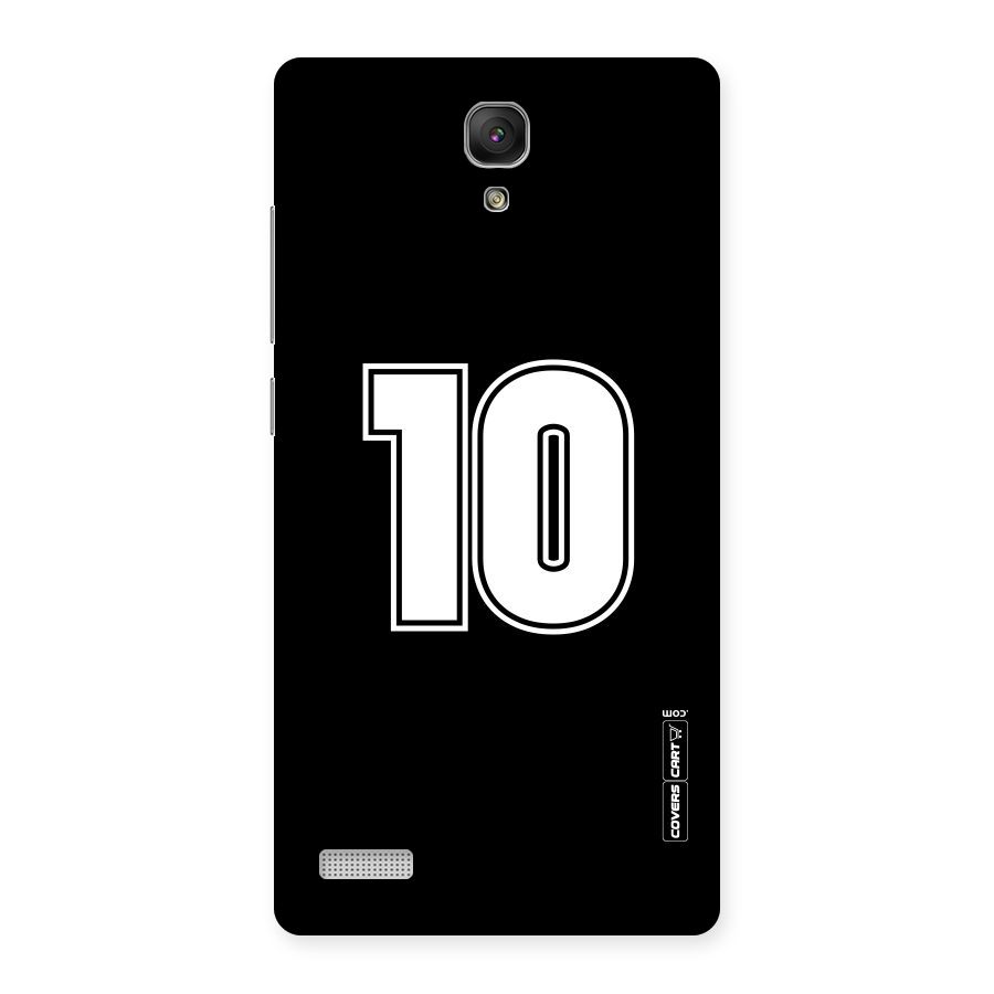 Number 10 Back Case for Redmi Note