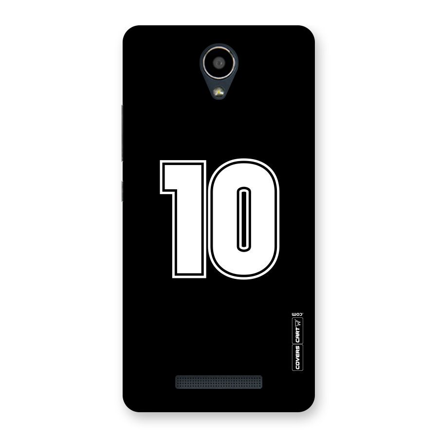 Number 10 Back Case for Redmi Note 2