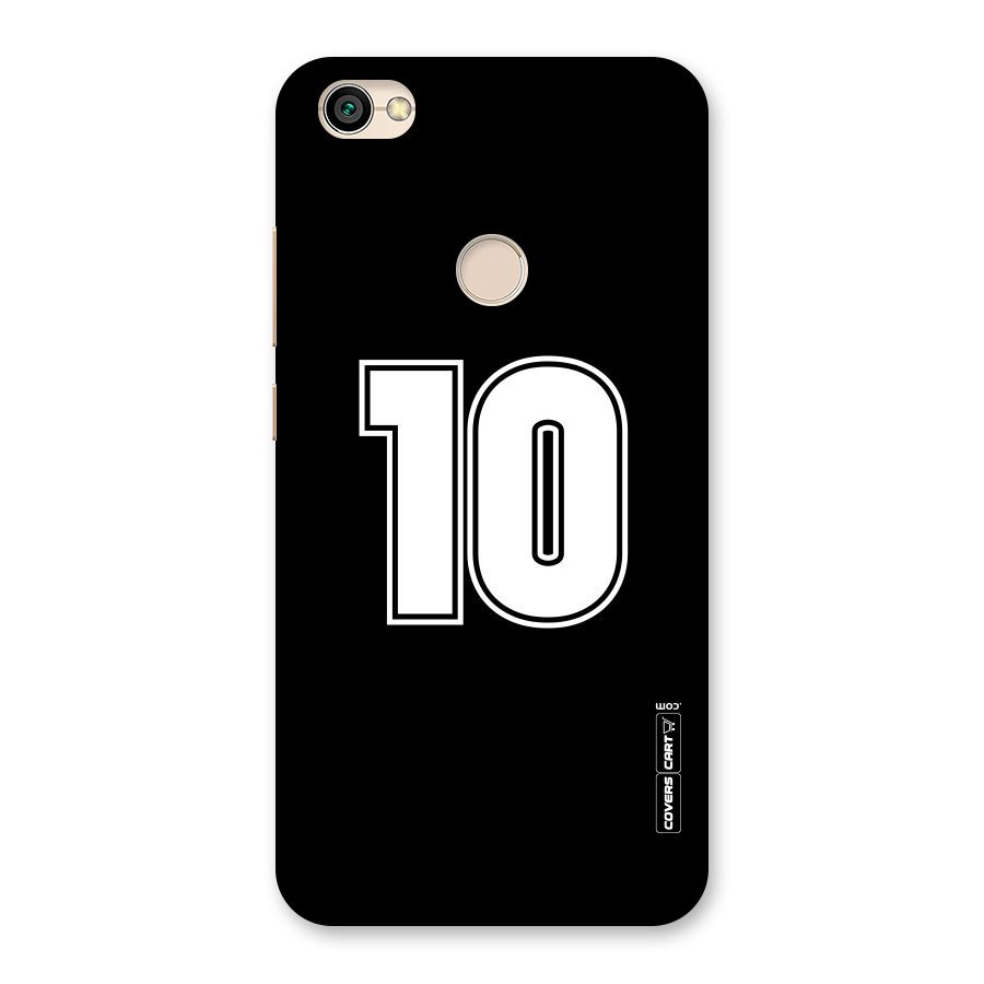 Number 10 Back Case for Redmi Y1 2017