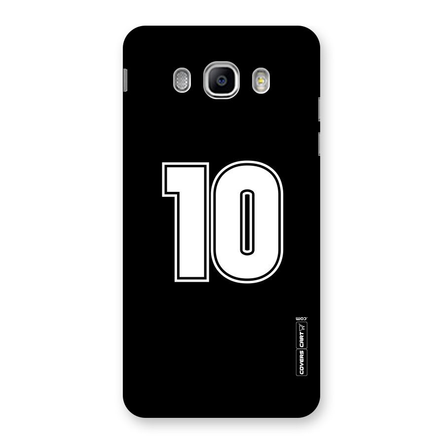 Number 10 Back Case for Samsung Galaxy J5 2016