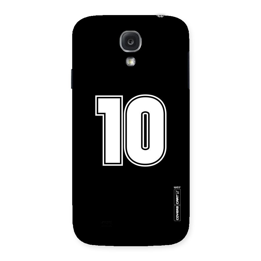 Number 10 Back Case for Samsung Galaxy S4