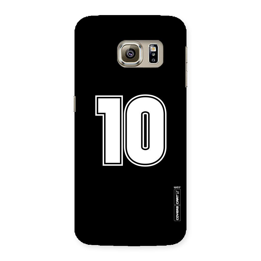 Number 10 Back Case for Samsung Galaxy S6 Edge