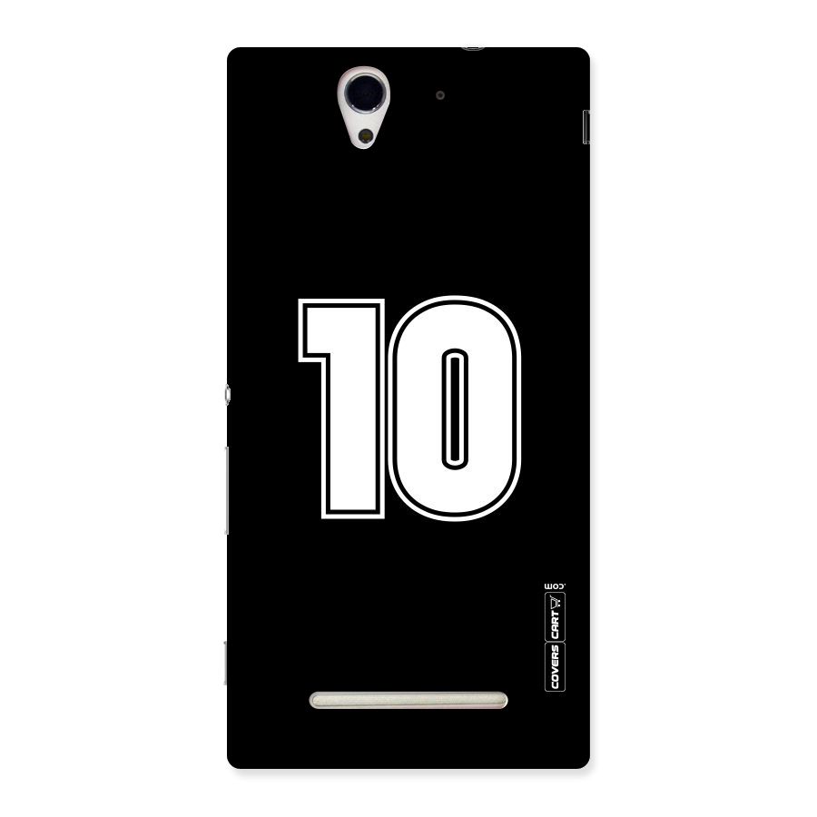 Number 10 Back Case for Sony Xperia C3