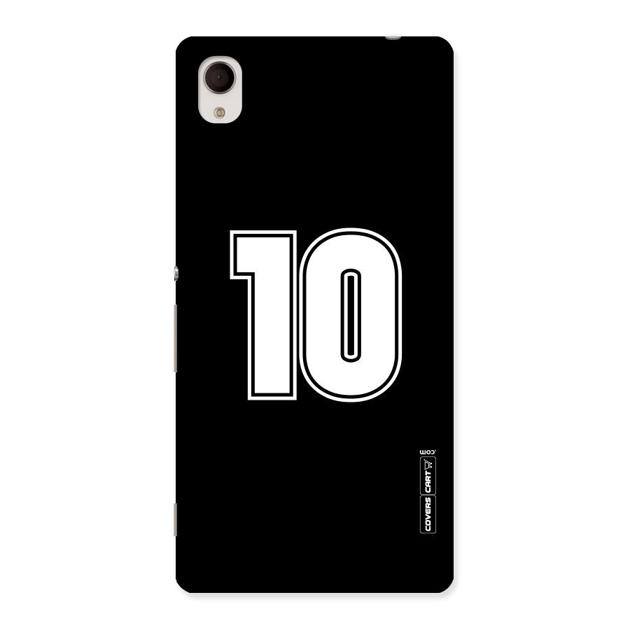 Number 10 Back Case for Sony Xperia M4
