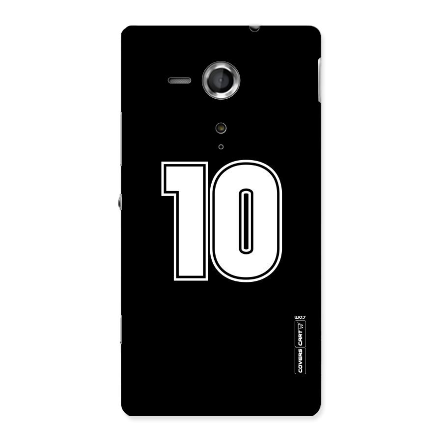 Number 10 Back Case for Sony Xperia SP