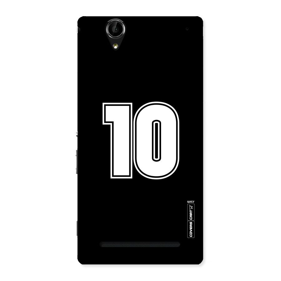 Number 10 Back Case for Sony Xperia T2