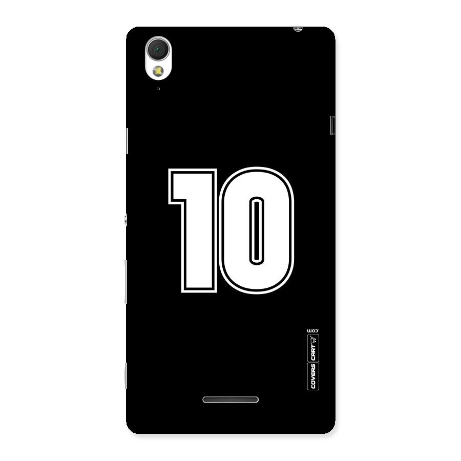 Number 10 Back Case for Sony Xperia T3