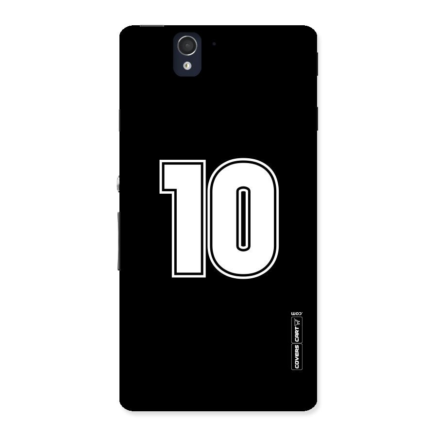 Number 10 Back Case for Sony Xperia Z