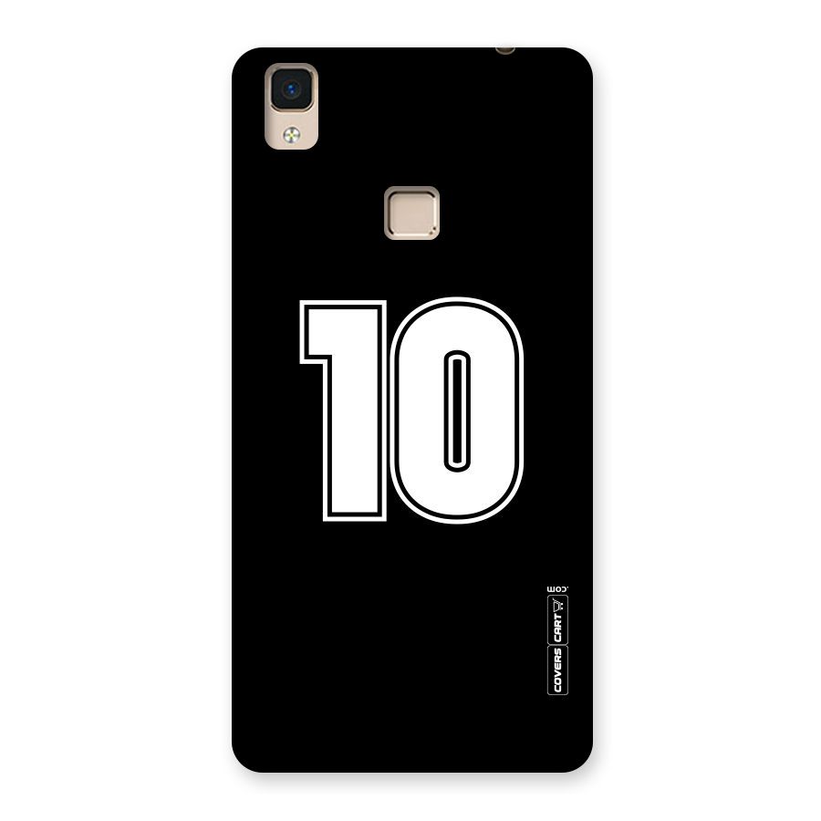 Number 10 Back Case for V3 Max