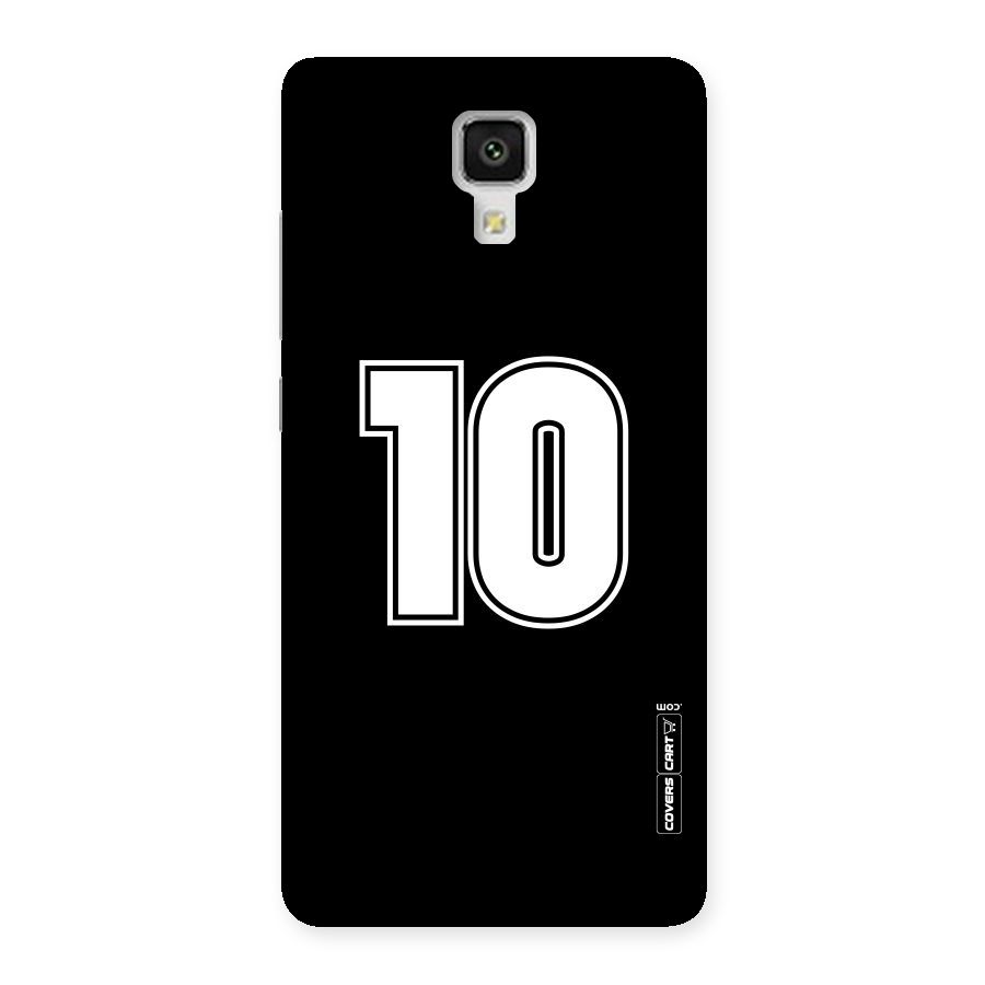 Number 10 Back Case for Xiaomi Mi 4