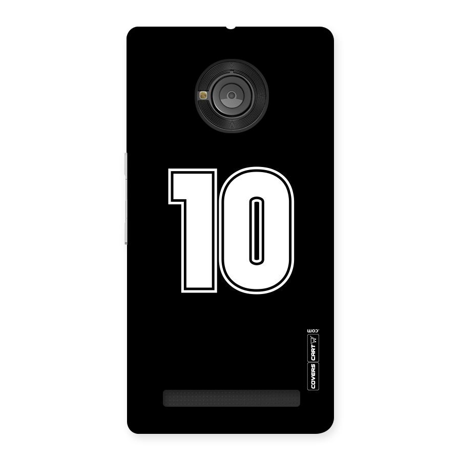 Number 10 Back Case for Yu Yunique