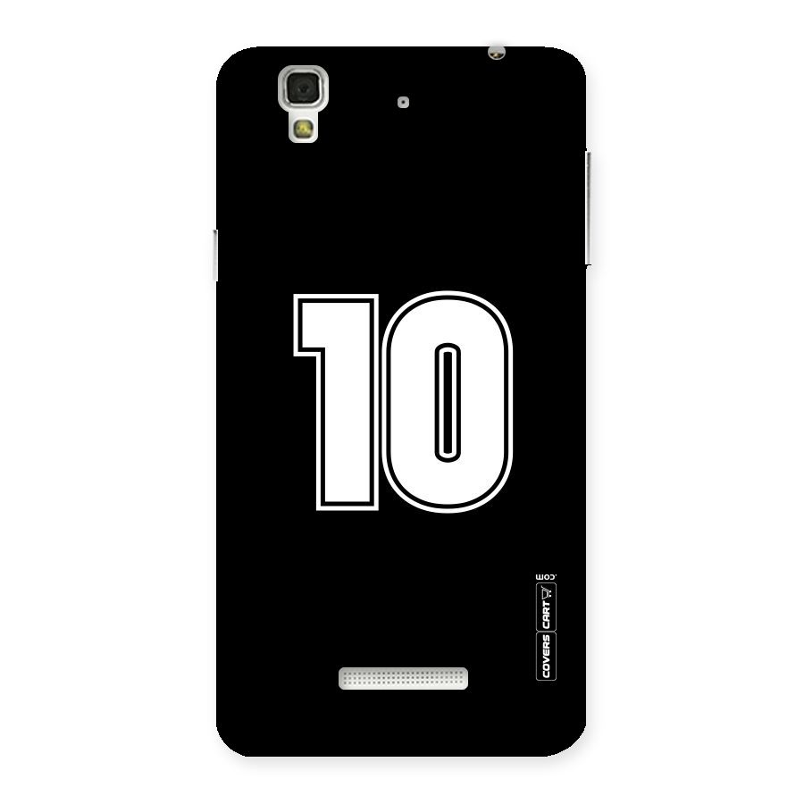 Number 10 Back Case for Yu Yureka