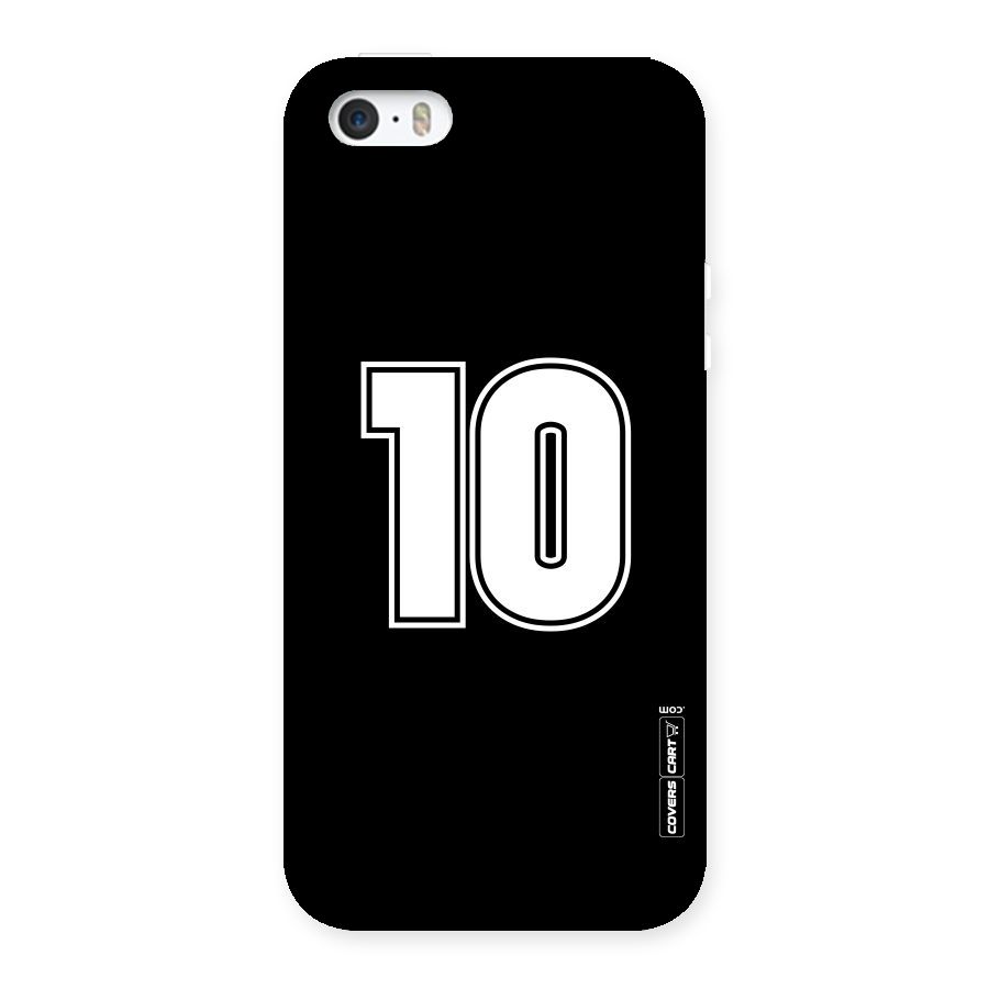 Number 10 Back Case for iPhone SE