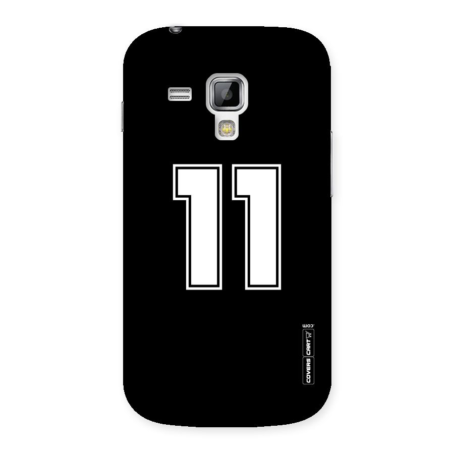 Number 11 Back Case for Galaxy S Duos