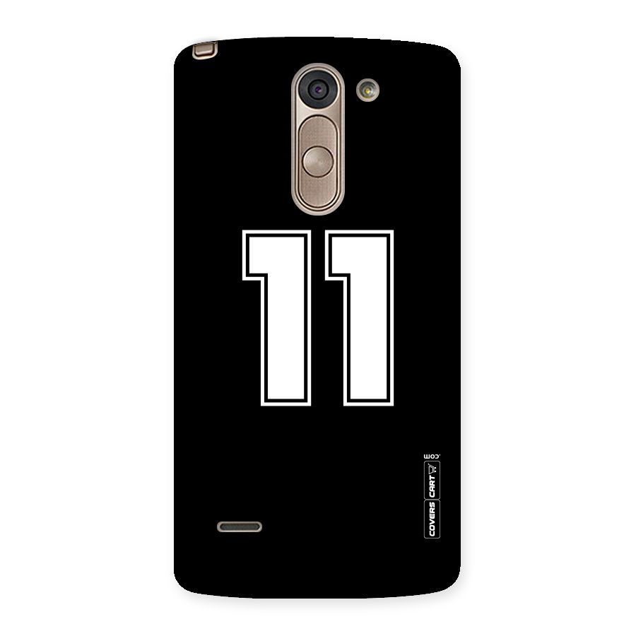 Number 11 Back Case for LG G3 Stylus