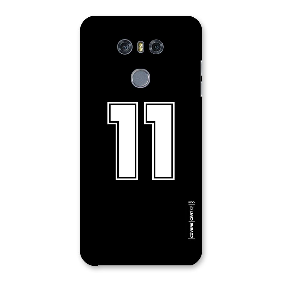 Number 11 Back Case for LG G6